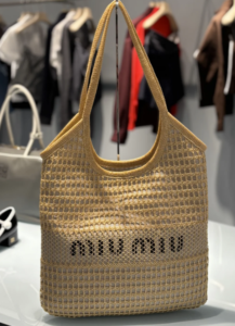 京都必買包包：必買土特產Miu Miu Ivy