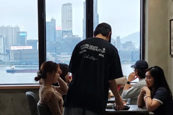 銅鑼灣cafe海景